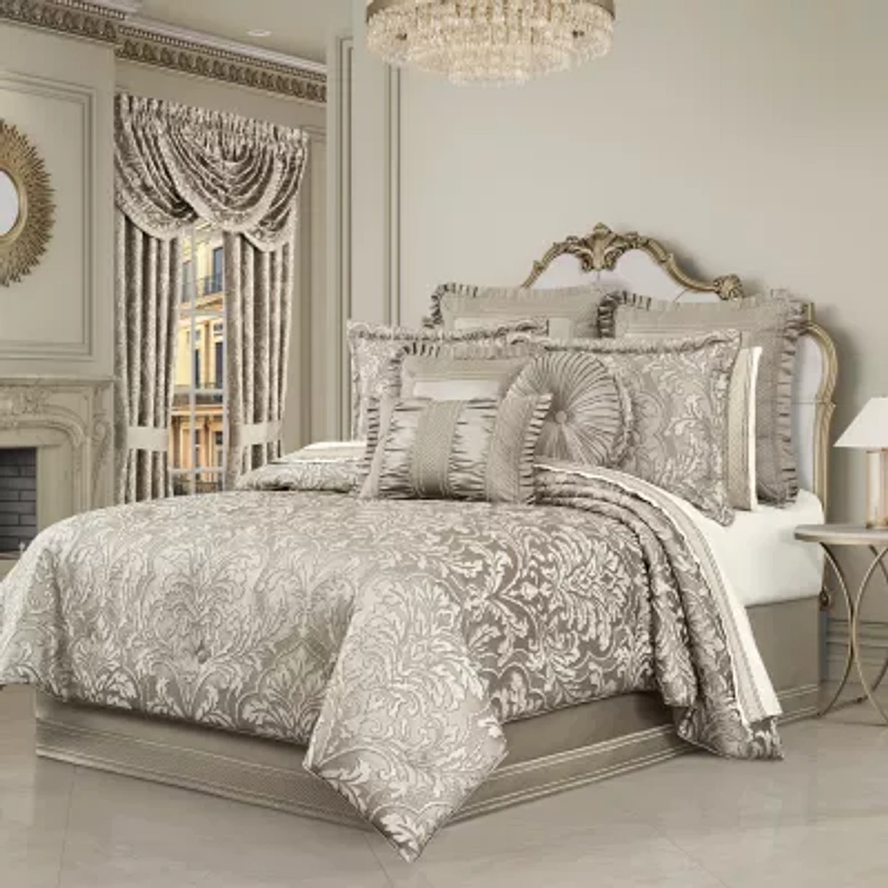 Queen Street Branson Flax 4-pc. Midweight Comforter Set