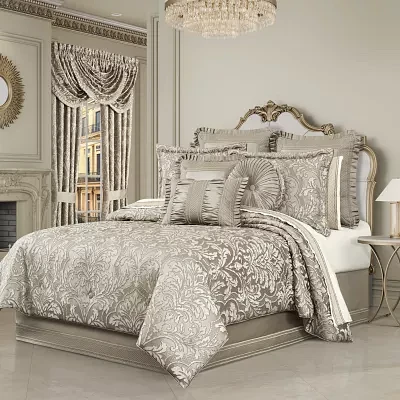Queen Street Branson Flax 4-pc. Midweight Comforter Set