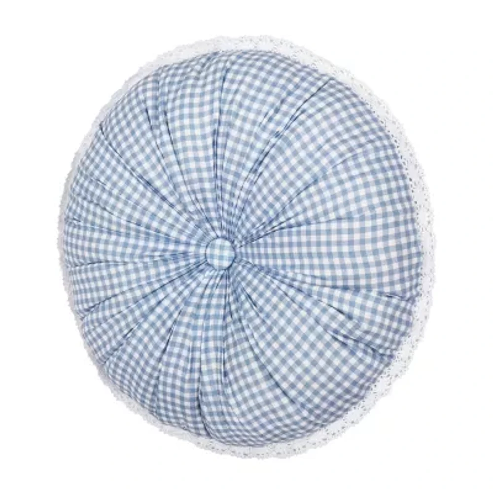 Royal Court Kourtney Round Throw Pillow