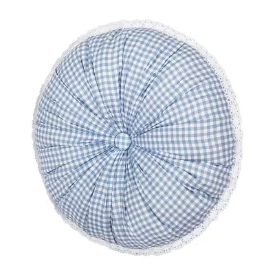 Royal Court Kourtney Round Throw Pillow