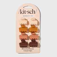 Kitsch 8-pc. Recycled Plastic Mini Cloud Clip- Sedona Value Set