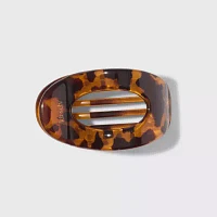 Kitsch Recycled Plastic Medium Flat Cloud Clip- Tort