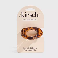 Kitsch Recycled Plastic Small Flat Cloud Clip- Tort