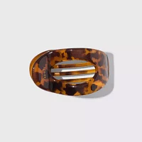 Kitsch Recycled Plastic Small Flat Cloud Clip- Tort