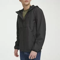 Levi's Mens Water Resistant Wind Interior Pockets Midweight Raincoat