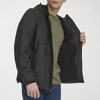 Levi's Mens Water Resistant Wind Interior Pockets Midweight Raincoat