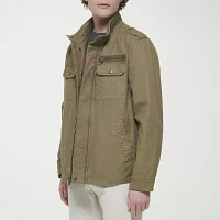 Levi's Mens Wind Resistant Interior Pockets Midweight Utility Jacket