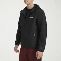 Champion Mens Water Resistant Wind Hooded Midweight Softshell Jacket