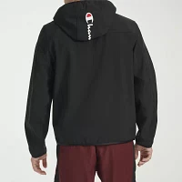 Champion Mens Water Resistant Wind Hooded Midweight Softshell Jacket