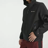 Champion Mens Water Resistant Wind Hooded Midweight Softshell Jacket
