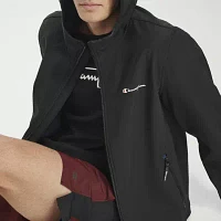 Champion Mens Water Resistant Wind Hooded Midweight Softshell Jacket