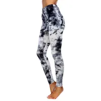 White Mark Tie Dye Womens Mid Rise Full Length Leggings