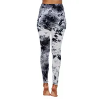 White Mark Tie Dye Womens Mid Rise Full Length Leggings