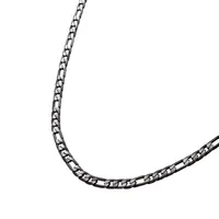 Stainless Steel 22 Inch Figaro Chain Necklace