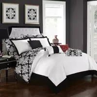 Chic Home Tania 10-pc. Midweight Reversible Comforter Set