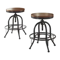 Signature Design by Ashley® Valebeck Counter Height Bar Stool-Set of 2