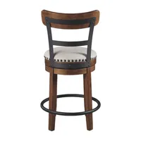 Signature Design by Ashley® Valebeck Counter Height Swivel Bar Stool