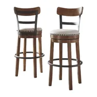 Signature Design by Ashley® Valebeck Bar Height  Swivel Bar Stool