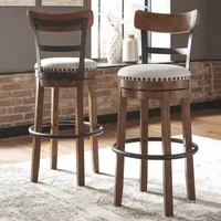 Signature Design by Ashley® Valebeck Bar Height  Swivel Bar Stool