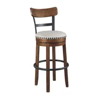 Signature Design by Ashley® Valebeck Bar Height  Swivel Bar Stool