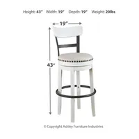 Signature Design by Ashley® Valebeck Swivel Bar Stool