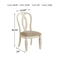 Signature Design by Ashley Realyn Ribbon Back Dining Chair - Set of 2