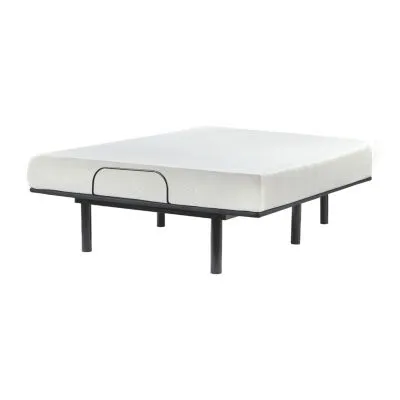 Signature Design by Ashley® Chime 10 Inch Memory Foam Queen Mattress + Adjustable Base