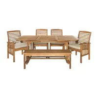 Willard Collection 6-pc. Patio Dining Set