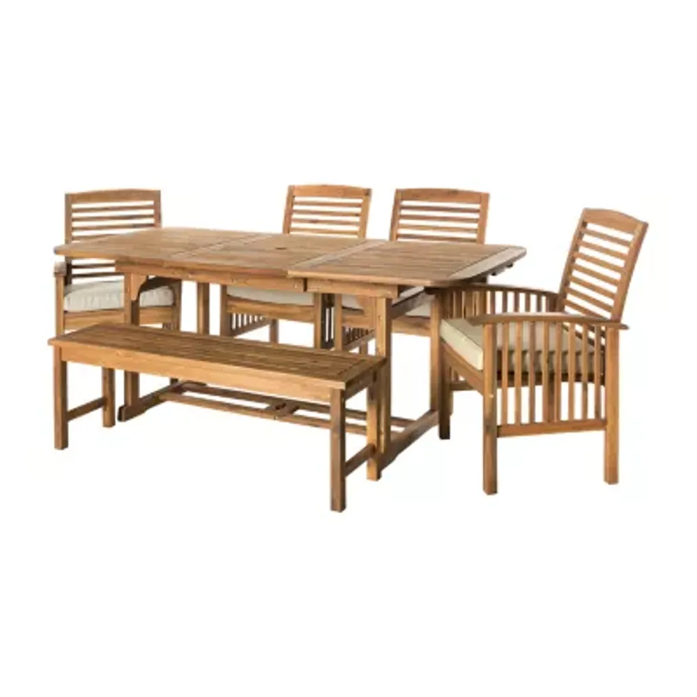 Willard Collection 6-pc. Patio Dining Set