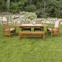 Willard Collection 6-pc. Patio Dining Set