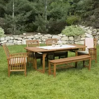 Willard Collection 6-pc. Patio Dining Set