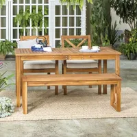 Catania Collection 4-pc. Patio Dining Set Weather Resistant