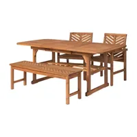 Vincent Collection 4-pc. Patio Dining Set