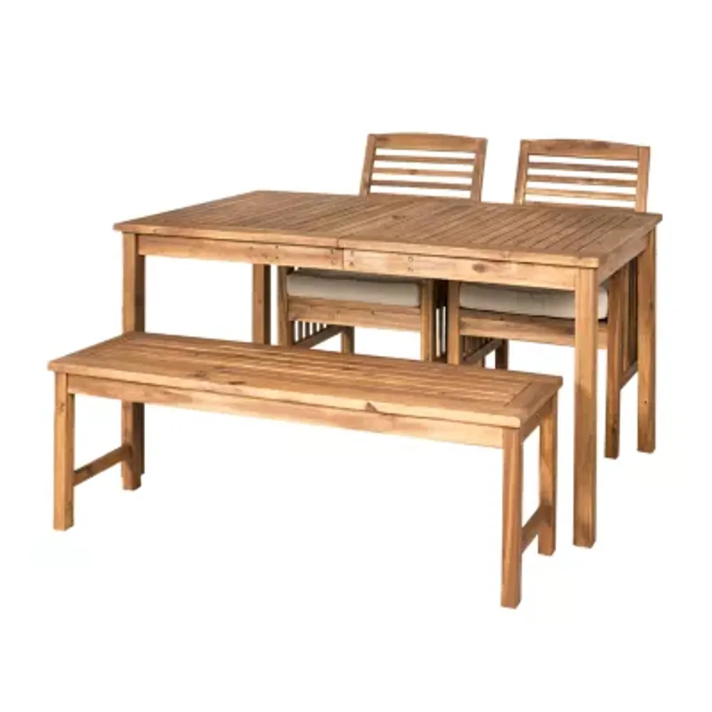 Willard Collection 4-pc. Weather Resistant Dining Set