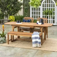 Willard Collection 4-pc. Patio Dining Set