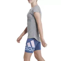 adidas Big Girls Mid Rise Bike Short