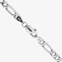 14K Gold Inch Semisolid Figaro Chain Necklace