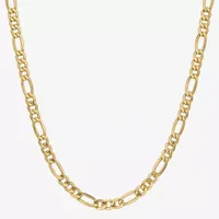 Mens Inch 14K Gold Link Necklace