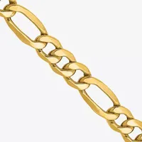 Mens Inch 14K Gold Link Necklace