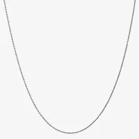 14K Gold Inch Solid Rope Chain Necklace