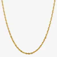 Inch Hollow Rope Chain Necklace