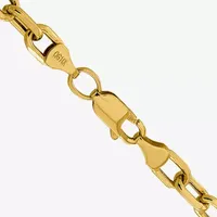 14K Gold Inch Semisolid Cable Chain Necklace