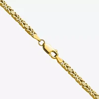 14K Gold 20 Inch Solid Byzantine Chain Necklace