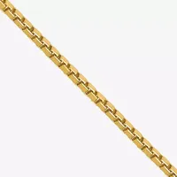 14K Gold Inch Solid Box Chain Necklace