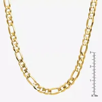 Mens Inch 10K Gold Link Necklace