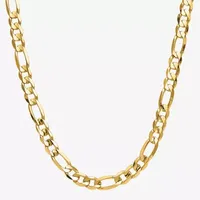 Mens Inch 10K Gold Link Necklace