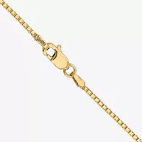 10K Gold Solid Box Chain Necklace