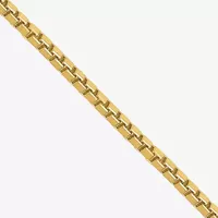 10K Gold Solid Box Chain Necklace