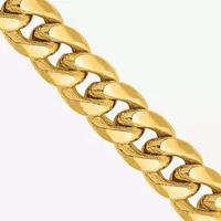 10K Gold Inch Hollow Curb Chain Necklace