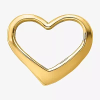 Womens 14K Gold Heart Pendant